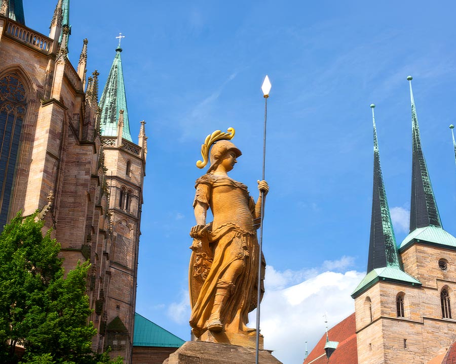 Campingpark Erfurt - Erfurt, die Landeshauptstadt von Thüringen
