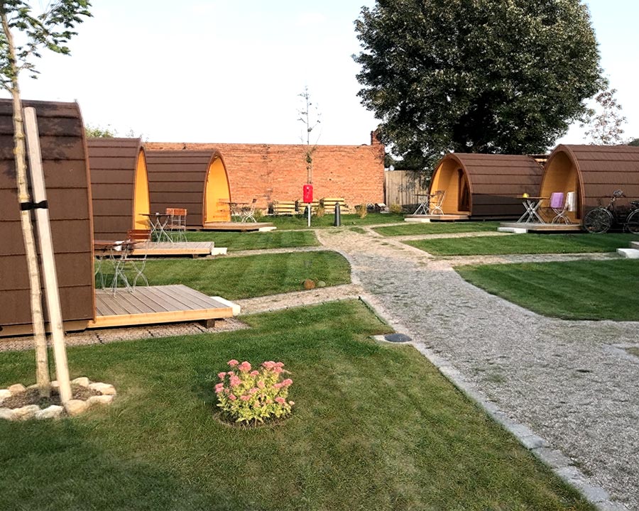 Campingpark Erfurt - Unsere Campinghütten