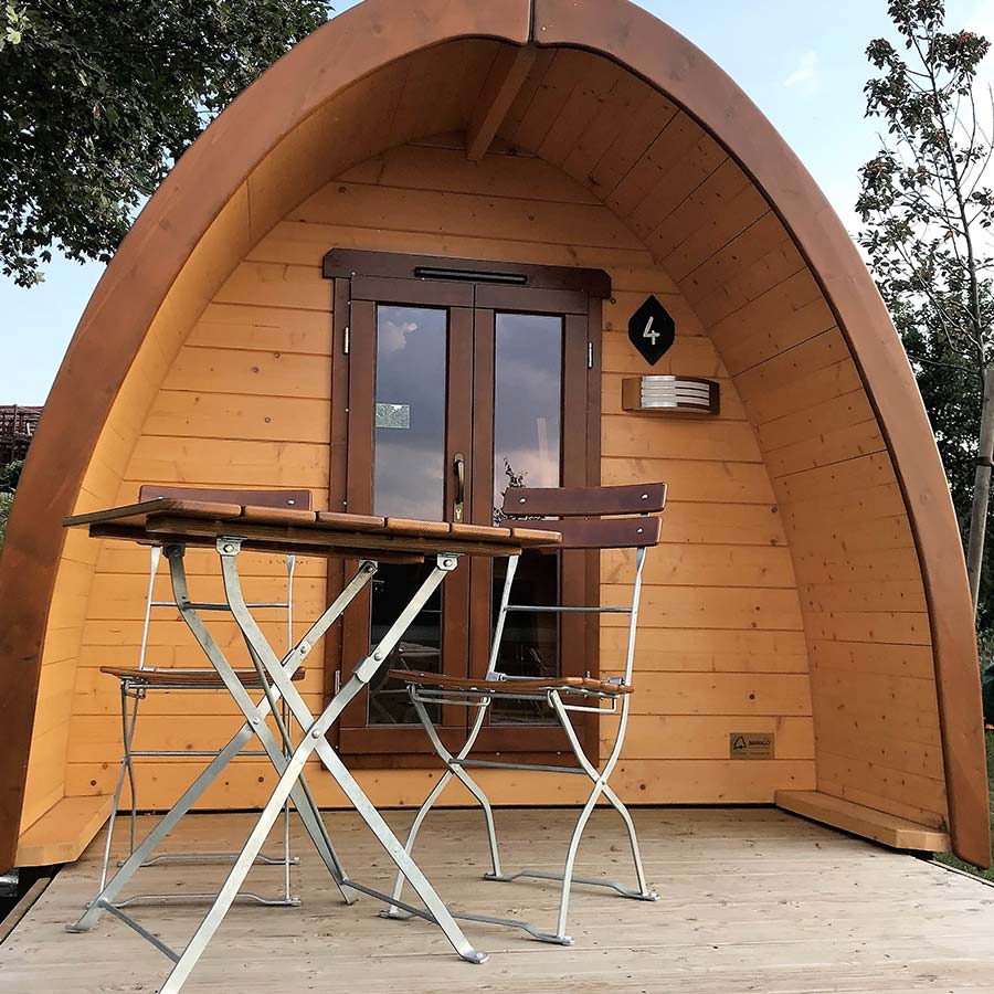 Campingpark Erfurt - Unsere Campinghütten