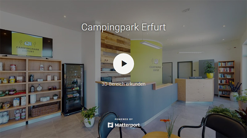 Campingpark Erfurt - 3D Scan