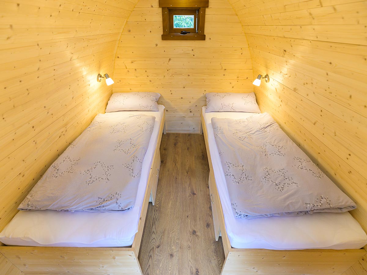Campingpark Erfurt - Unsere Campinghütten