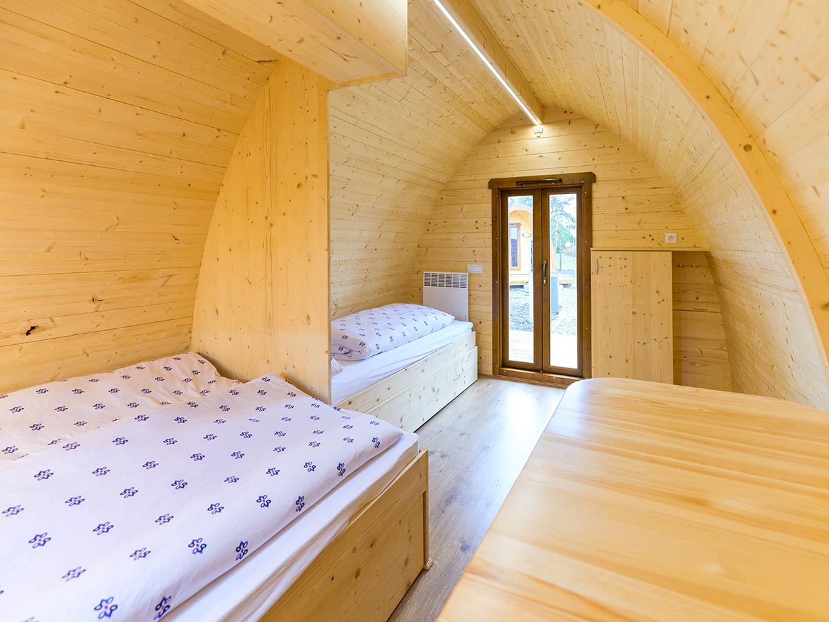 Campingpark Erfurt - Unsere Campinghütten
